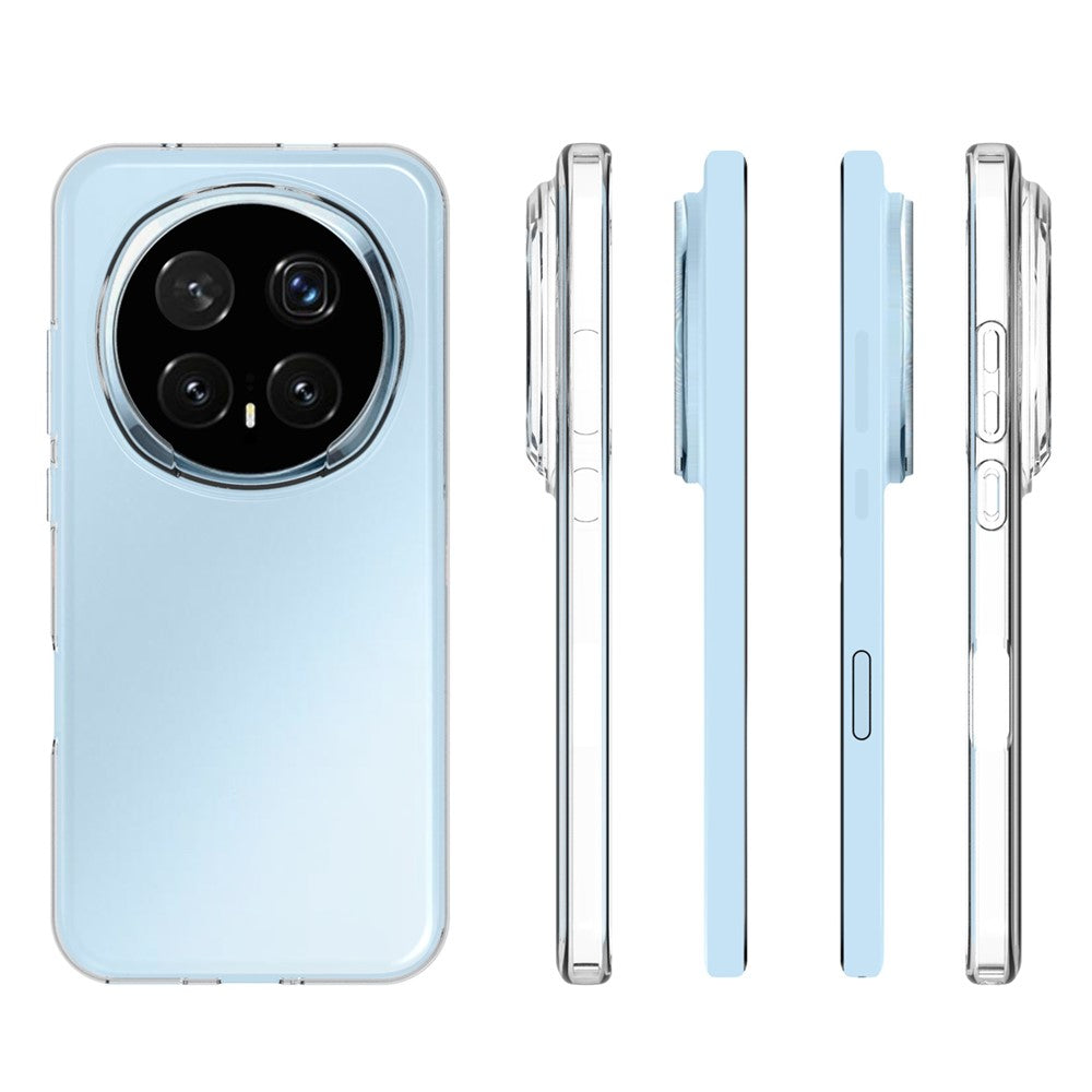 10Pcs   /   Pack For Honor Magic8 Pro 5G Case Watermark Free TPU Protective Clear Phone Cover