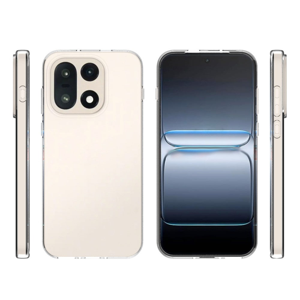 10 st/förpackning för OnePlus 15 5G-skal vattenstämpelfritt TPU-skyddande genomskinligt mobilskal