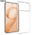 10Pcs  /  Pack For Xiaomi Redmi K90 Pro Max 5G / Poco F8 Ultra Case Watermark Free TPU Protective Clear Phone Cover