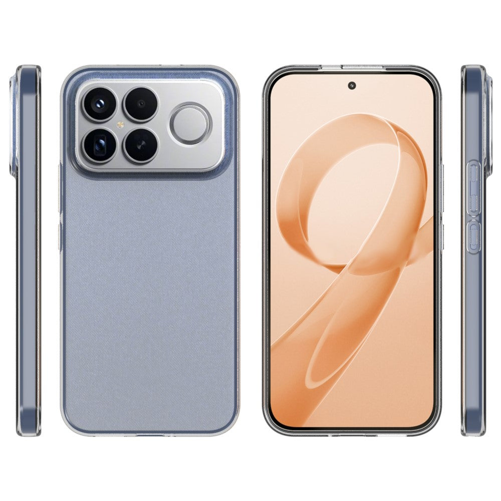 10Pcs  /  Pack For Xiaomi Redmi K90 Pro Max 5G / Poco F8 Ultra Case Watermark Free TPU Protective Clear Phone Cover
