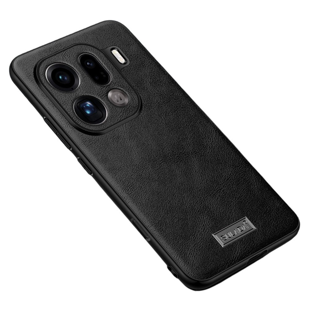 SULADA For Oppo Find X9 Pro 5G Case PU Leather + TPU + PC Back Phone Cover