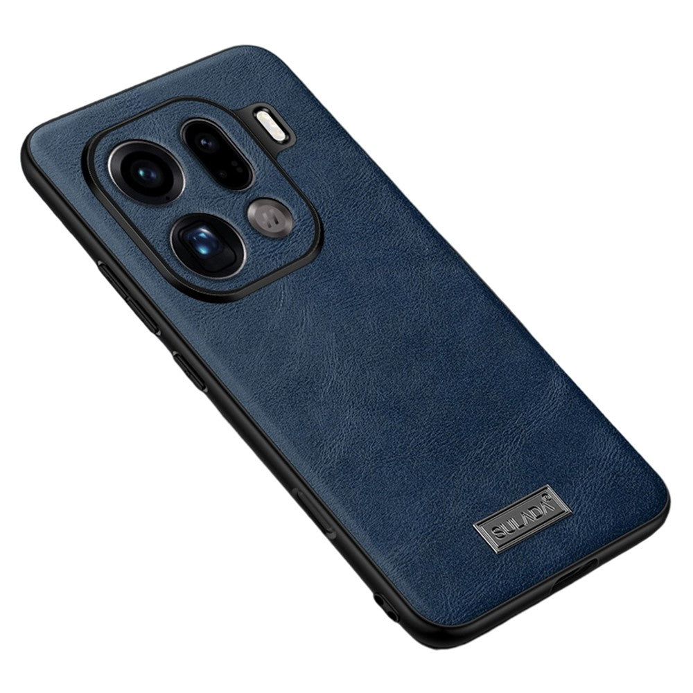 SULADA For Oppo Find X9 Pro 5G Case PU Leather + TPU + PC Back Phone Cover