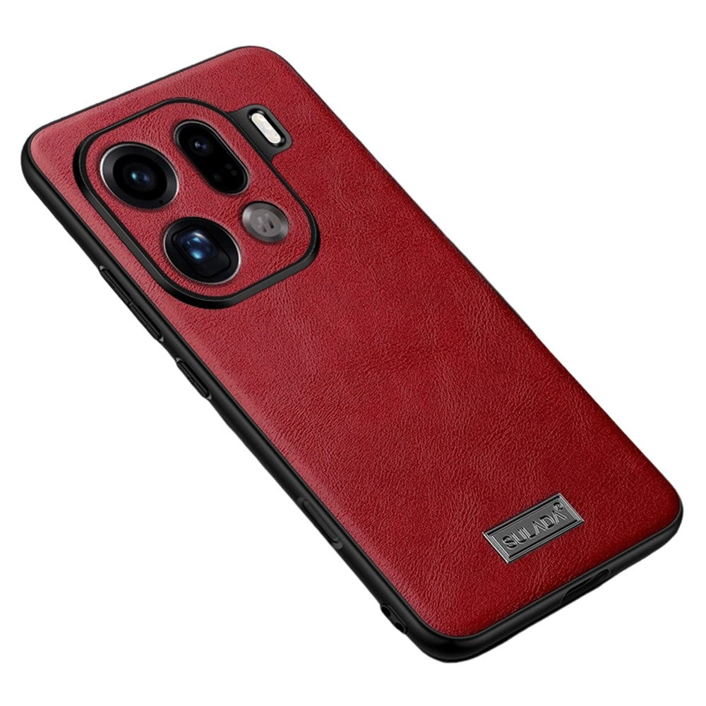SULADA For Oppo Find X9 Pro 5G Case PU Leather + TPU + PC Back Phone Cover