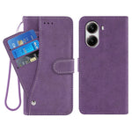 For Xiaomi Redmi Turbo 4 5G  /  Poco X7 Pro 5GCase Retro PU Leather Wallet Phone Cover with Rotating