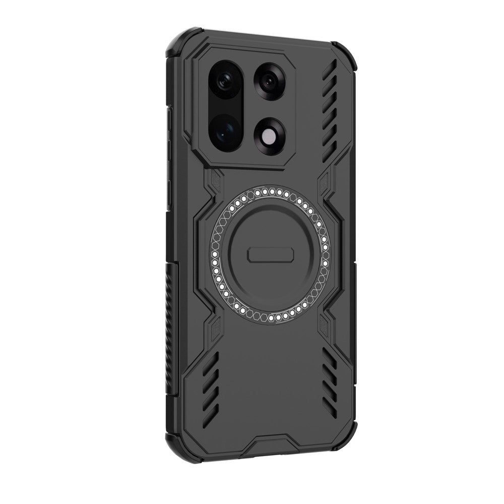 OnePlus 15 5G magnetisk etui med Butterfly Armor-design, hult varmeafledende PC- og TPU-mobilcover