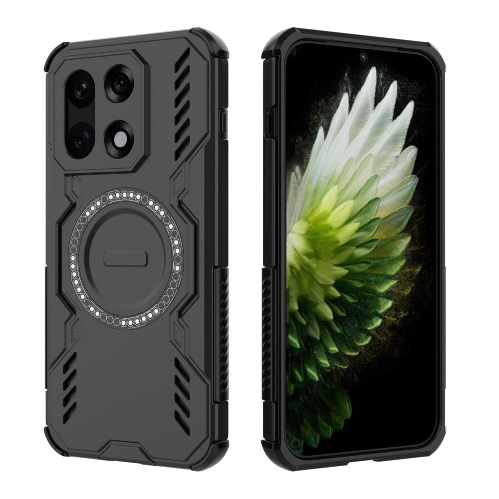 OnePlus 15 5G magnetisk etui med Butterfly Armor-design, hult varmeafledende PC- og TPU-mobilcover