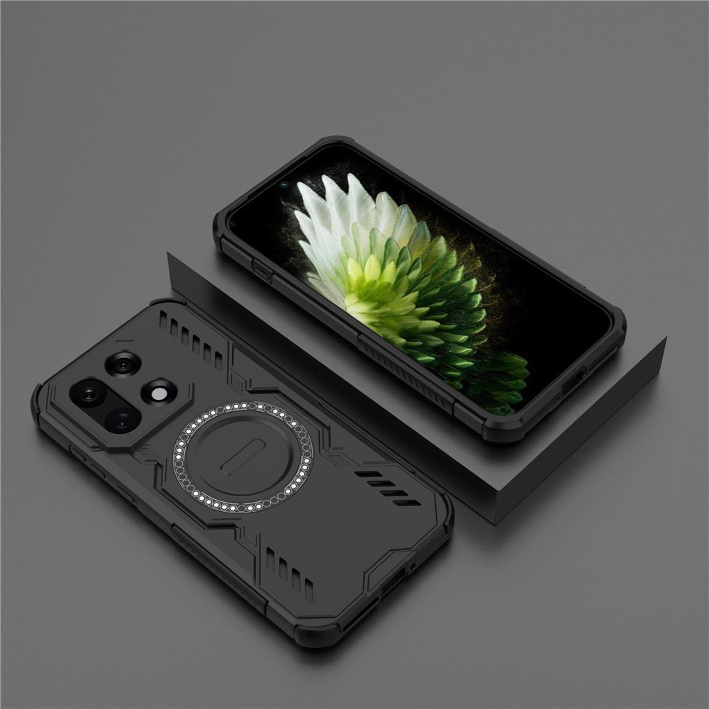 OnePlus 15 5G magnetisk etui med Butterfly Armor-design, hult varmeafledende PC- og TPU-mobilcover