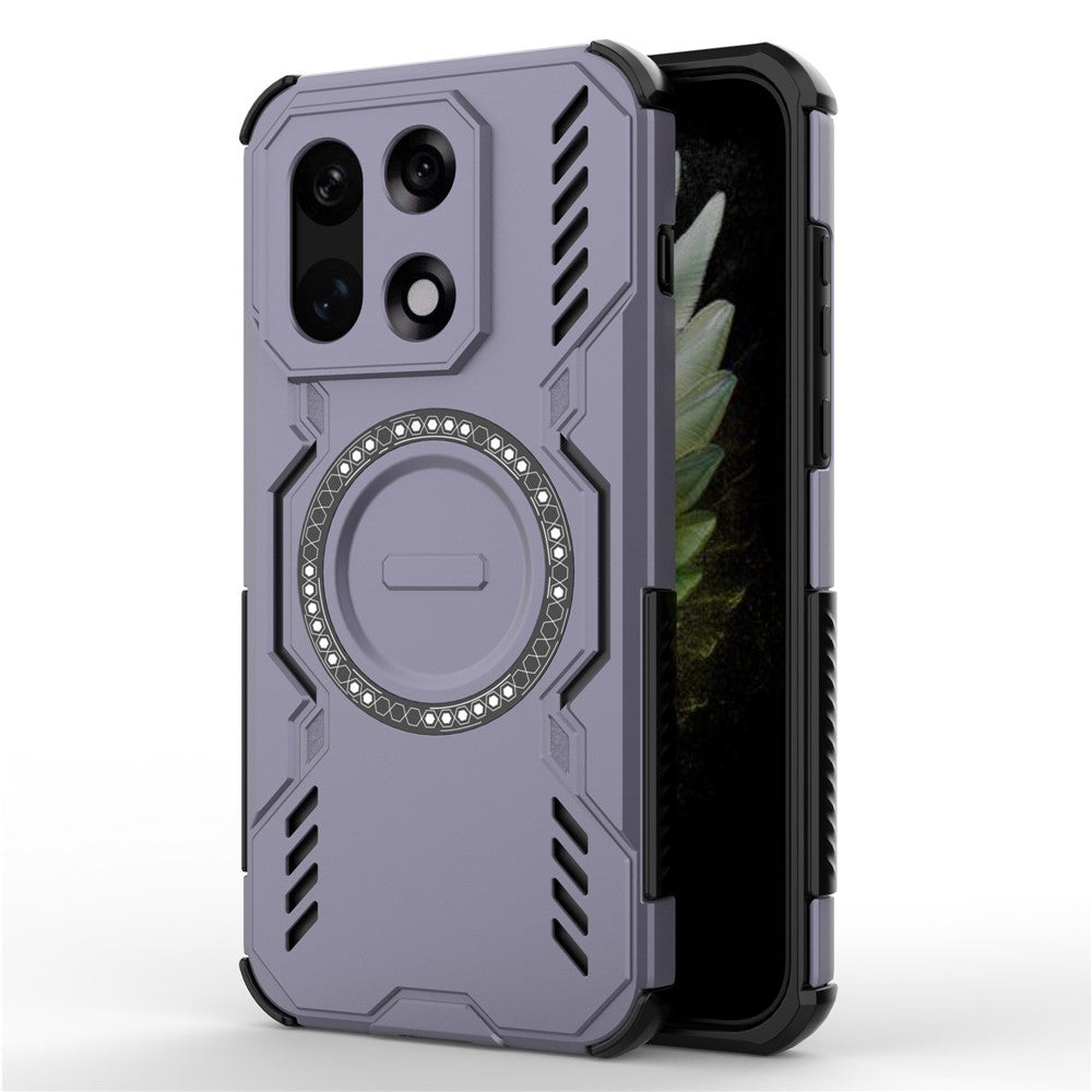 OnePlus 15 5G magnetisk etui med Butterfly Armor-design, hult varmeafledende PC- og TPU-mobilcover