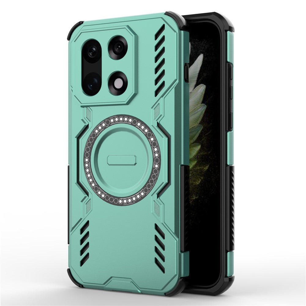 OnePlus 15 5G magnetisk etui med Butterfly Armor-design, hult varmeafledende PC- og TPU-mobilcover