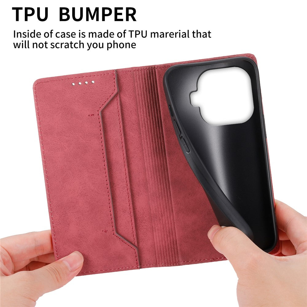 Xiaomi 15T Pro plånboksfodral RFID-blockerande PU-lädermobilfodral