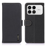 KHAZNEH Skal För Xiaomi Redmi K90 5G / Poco F8 Pro 5G Äkta Koläder Flipfodral För mobil