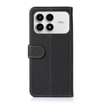KHAZNEH Skal För Xiaomi Redmi K90 5G / Poco F8 Pro 5G Äkta Koläder Flipfodral För mobil