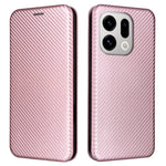 For Oppo Find X9 5G Case Carbon Fiber Texture Drop-Proof PU Leather Phone Cover