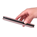 For Oppo Find X9 5G Case Carbon Fiber Texture Drop-Proof PU Leather Phone Cover