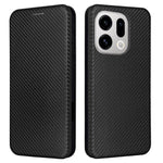 For Oppo Find X9 5G Case Carbon Fiber Texture Drop-Proof PU Leather Phone Cover