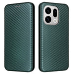 For Oppo Find X9 5G Case Carbon Fiber Texture Drop-Proof PU Leather Phone Cover