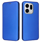 For Oppo Find X9 5G Case Carbon Fiber Texture Drop-Proof PU Leather Phone Cover
