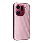 For Oppo Find X9 Pro 5G Case Carbon Fiber Texture Drop-Proof PU Leather Phone Cover