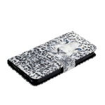 For Samsung Galaxy S23 Ultra 3D Pattern Printing PU Leather Flip Wallet Case Stand Magnetic Shockproof Protective Phone Cover with Strap