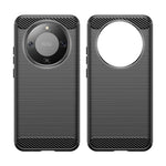 Protective Case for Honor Magic8 Lite 5G / X70 5G / X9d 5G Phone Cover Carbon Fiber Texture Brushed