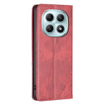 For Xiaomi Redmi Note 15 Pro 4G (Global) Case Card Slots Geometry Imprint Leather Phone Cover