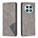For Xiaomi Redmi Note 15 Pro 4G (Global) Case Card Slots Geometry Imprint Leather Phone Cover