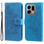 For Oppo Find X9 5G Case Floral Pattern PU Leather Wallet Stand Phone Cover