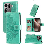 For Oppo Find X9 Pro 5G Case Floral Pattern PU Leather Wallet Stand Phone Cover