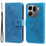 For Oppo Find X9 Pro 5G Case Floral Pattern PU Leather Wallet Stand Phone Cover