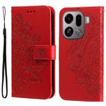 For Oppo Find X9 Pro 5G Case Floral Pattern PU Leather Wallet Stand Phone Cover