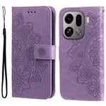 For Oppo Find X9 Pro 5G Case Floral Pattern PU Leather Wallet Stand Phone Cover