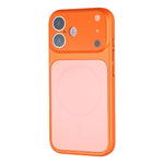 For iPhone 17 Case Compatible with MagSafe PC Phone Cover with AG Corning Glass Lens Film