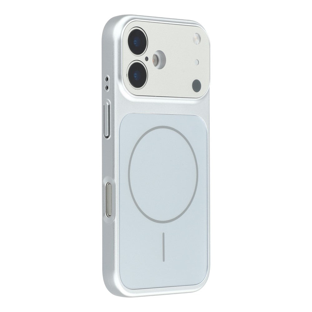 For iPhone 17 Case Compatible with MagSafe PC Phone Cover with AG Corning Glass Lens Film