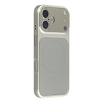 For iPhone 17 Case Compatible with MagSafe PC Phone Cover with AG Corning Glass Lens Film