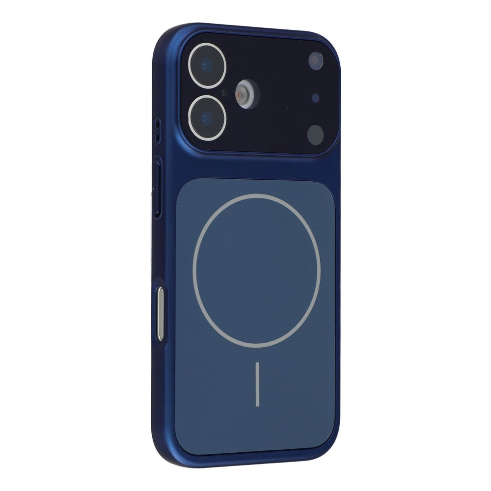 For iPhone 17 Case Compatible with MagSafe PC Phone Cover with AG Corning Glass Lens Film