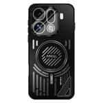 ABEEL magnetisk etui til Oppo Find X9 Pro 5G i aluminiumslegering + PC + TPU, hult og varmeafledende mobilcover