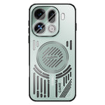 ABEEL magnetisk etui til Oppo Find X9 Pro 5G i aluminiumslegering + PC + TPU, hult og varmeafledende mobilcover