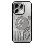 ABEEL Magnetiskt Skal För Oppo Find X9 5G Aluminiumlegering + PC + TPU Ihåligt Värmeavledande mobilskal