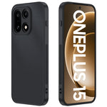 OnePlus 15 5G-skal i PU-läder med PC-beläggning + TPU-skydd mot fall