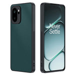 OnePlus 15R 5G / Ace 6T 5G / Ace 6 5G skal PU-läderbelagd PC + TPU fallskyddande mobilskal