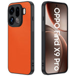 For Oppo Find X9 Pro 5G Case PU Leather Coated PC + TPU Anti-Drop Phone Cover