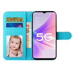For Oppo A57 (2022) 5G / A57 4G  /  A77 5G /  A57s 4G PU Leather Wallet Phone Case 3D Pattern Printing Shockproof Case Folio Flip Cover with Stand / Strap