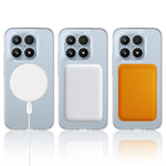 For Xiaomi 17 Clear Phone Case Magnetic Case TPU+Acrylic Back Cover