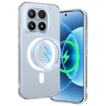For Xiaomi 17 Clear Phone Case Magnetic Case TPU+Acrylic Back Cover