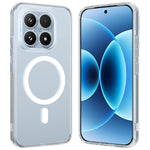 For Xiaomi 17 Clear Phone Case Magnetic Case TPU+Acrylic Back Cover