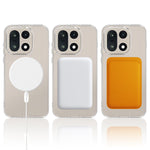 For OnePlus 15 5G Clear Phone Magnetic Case TPU+Acrylic Back Cover