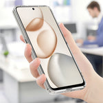 For Honor 400 Smart 5G / Honor X7d 4G / Honor X7d 5G / Honor 400 Smart 4G Clear Phone Magnetic Case TPU+Acrylic Back Cover