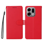 For Oppo Find X9 5G Case RFID Blocking 3 Card Slots PU Leather Phone Cover with Wrist Strap