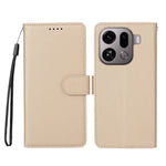For Oppo Find X9 Pro 5G Case RFID Blocking 3 Card Slots PU Leather Phone Cover with Wrist Strap