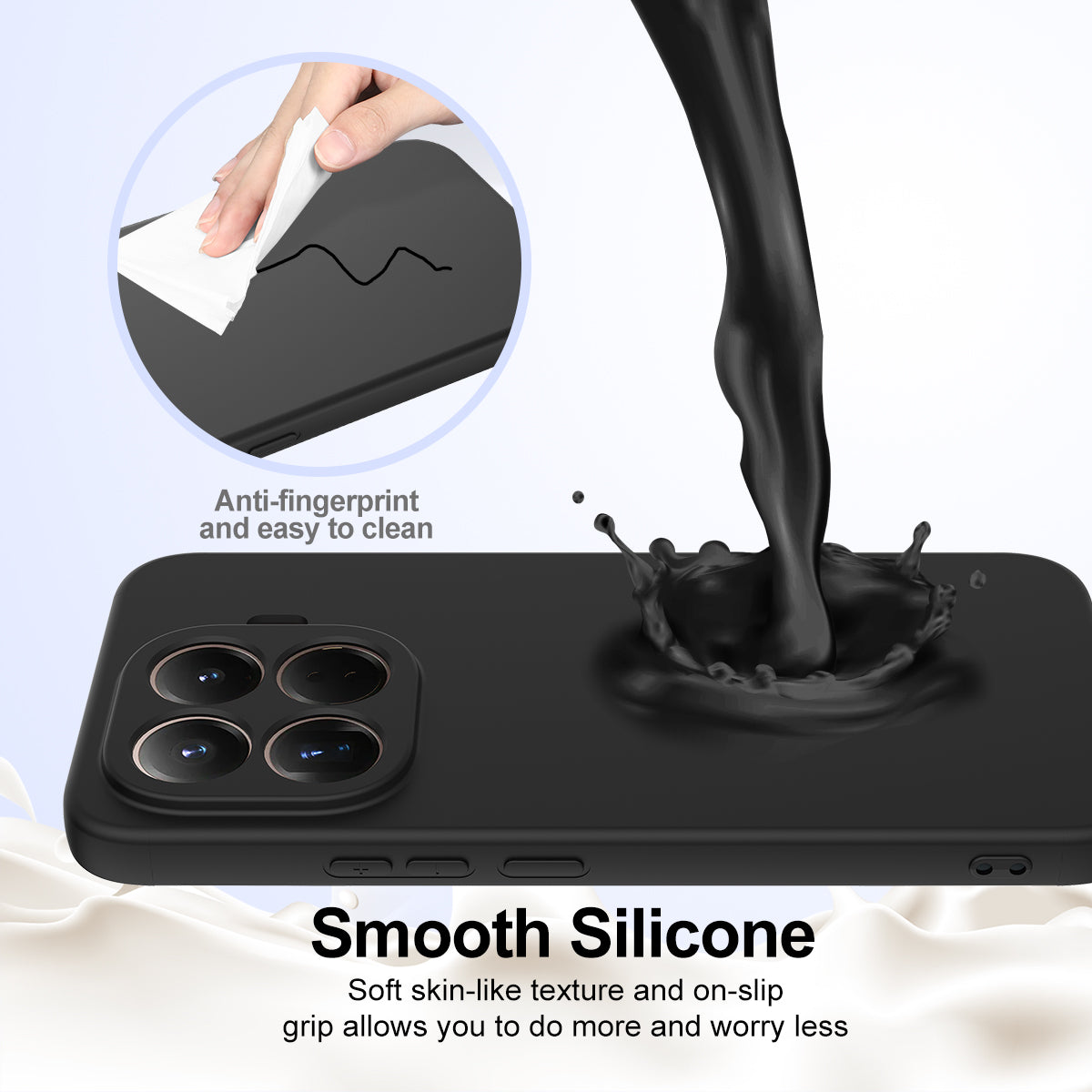 For Xiaomi 15T Pro Magnetic Case Anti-Drop Liquid Silicone Phone Cover